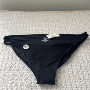 Chic Black Hipster Bikini Bottom